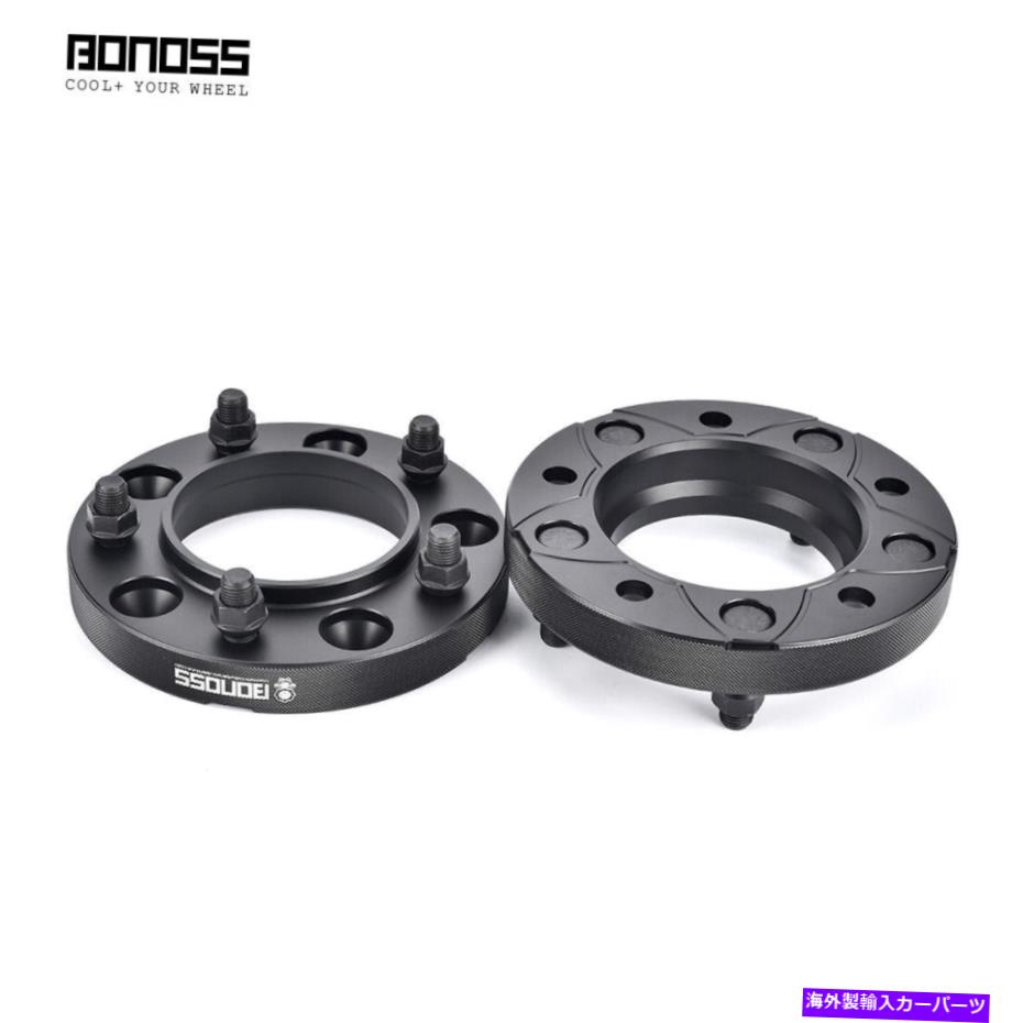 スペーサー レクサスLX570トヨタランドクルーザー200アルミホイールスペーサー5x150 1インチ2PC Fits Lexus LX570 Toyota Land Cruiser 200 Aluminum Wheel Spacers 5x150 1 inch 2Pc【並行輸入品】