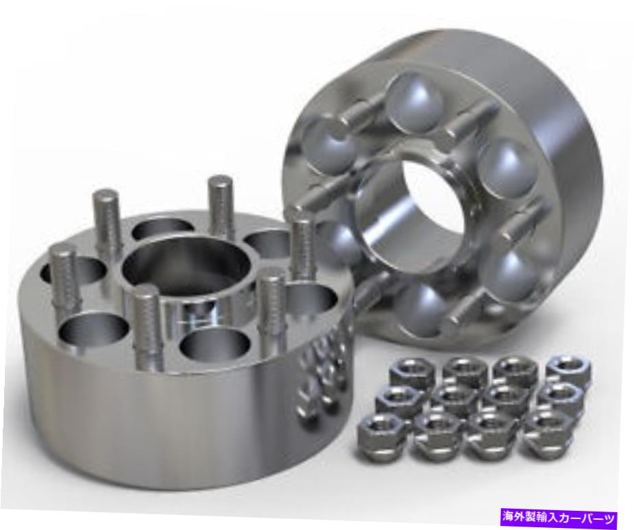 スペーサー 55mm 6x139.7 93.1mmハブセントリックホイールスペーサーキット英国 55MM 6X139.7 93.1MM HUBCENTRIC WHEEL SPACER KIT UK MADE FORD RANGER ER ET EQ【並行輸入品】