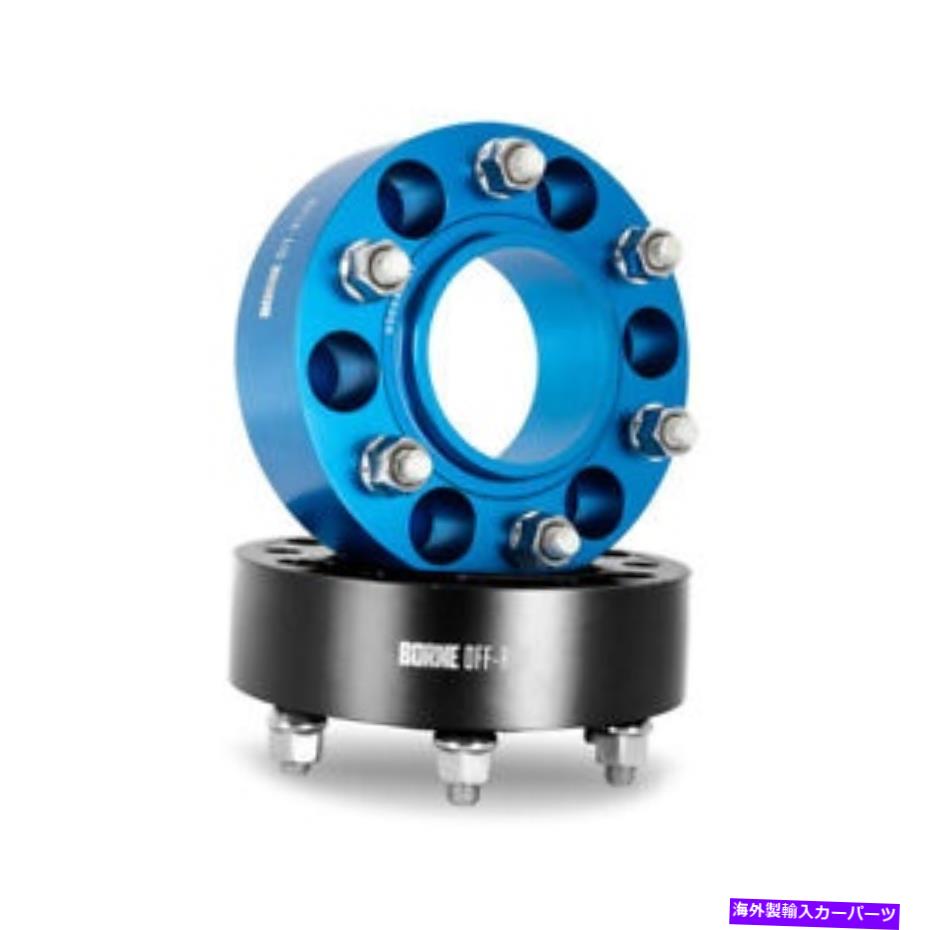 スペーサー ミシモトはオフロードホイールスペーサー-6x139.7-106-50mm -M12-ブラック Mishimoto Borne Off-Road Wheel Spacers - 6x139.7 - 106 - 50mm - M12 - Black【並行輸入品】