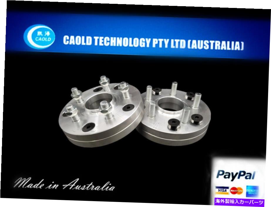 スペーサー 2pc 25mm航空機5x114.3ホンダS2000/crv/civic/adcore Wheel Hub Centric Spacer Adapters 30 mm 4x108 to 5x108 2PCS for Ford Citroen【並行輸入品】