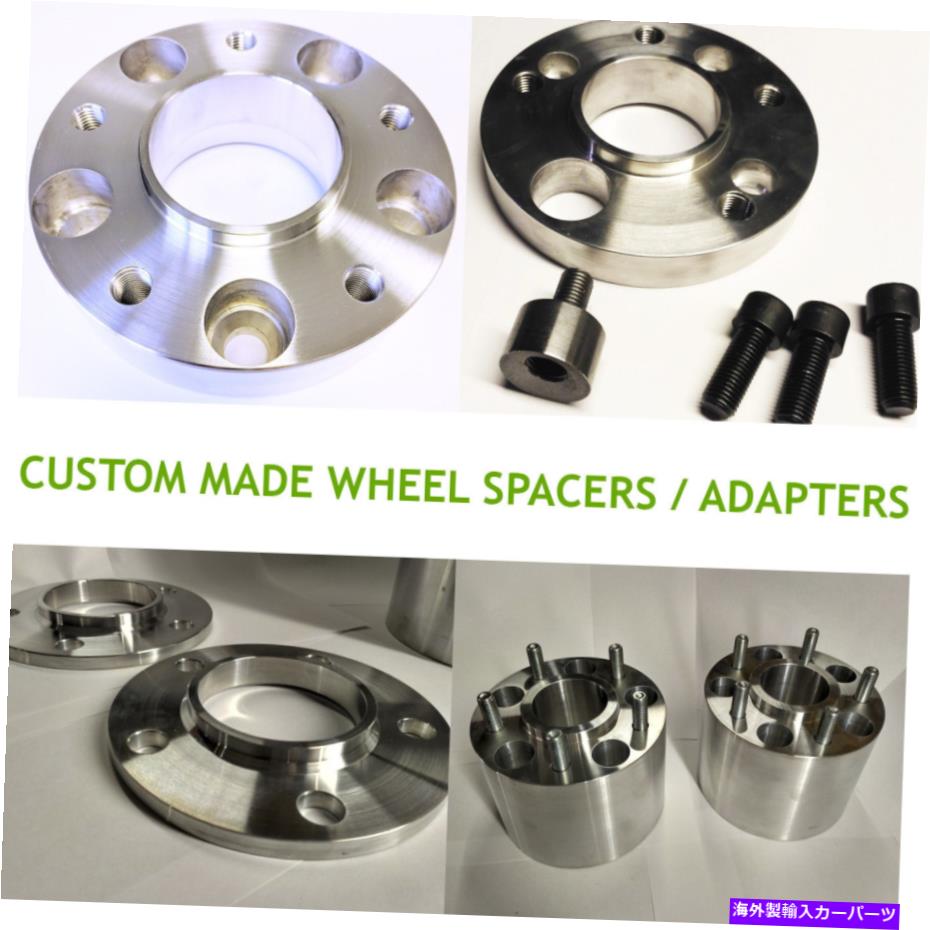 スペーサー 2pcs 30mmセーフホイールbmwg01、g05、f95 x5m CUSTOM MADE CAR WHEEL SPACERS / ADAPTERS PCD AND CENTER CHANGE, FROM 4 to 5 bolt【並行輸入品】