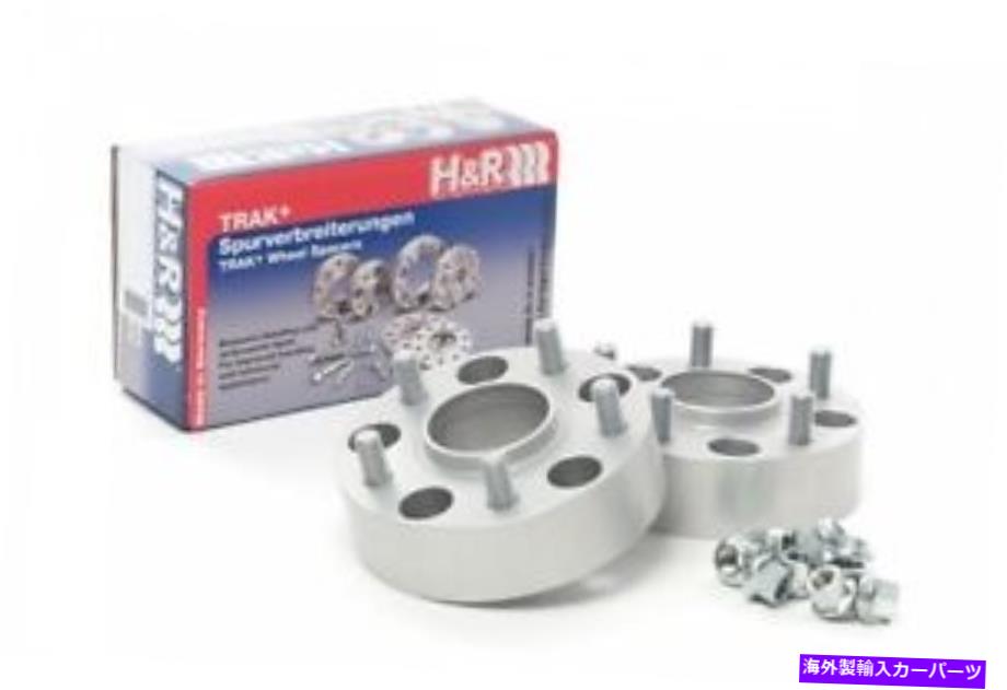 スペーサー （4 ）Honda Accort、CIVIC H&R Trak+ Wheel Spacers DRM 30mm 5x114.3 12x1.5 Thread 60.1 Center Bore, Stud【並行輸入品】