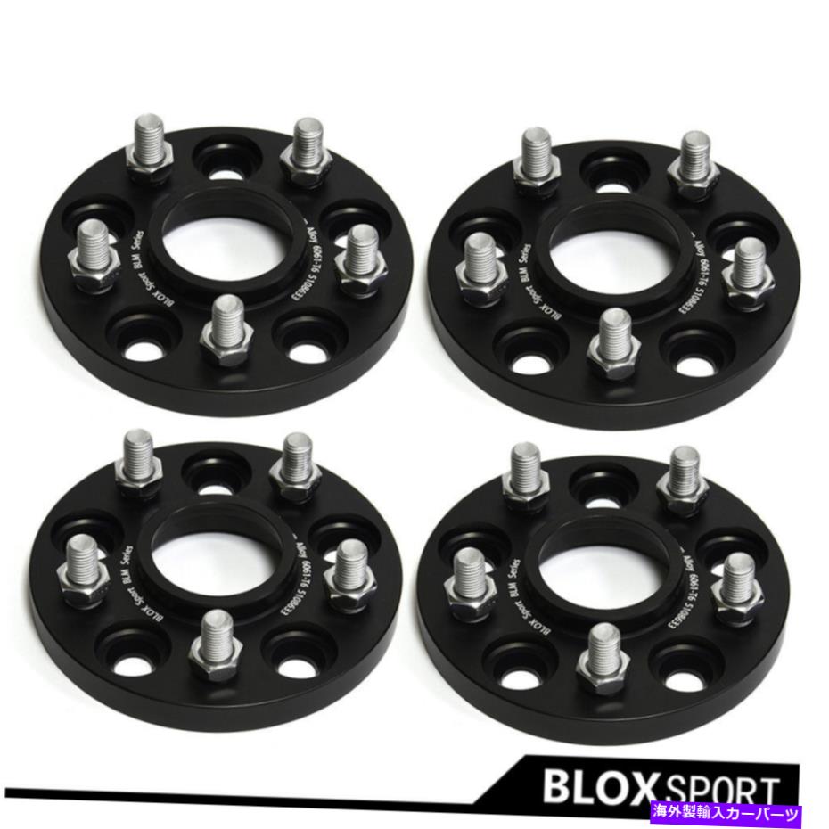 スペーサー メルセデスCLSC218C219 SL R107 R129 R230 R231 4x 15mm for Ford Focus ST RS mk3 2016 PCD5X108 CB63.4 Stud Nut M12X1.5 6061T6 AL【並行輸入品】