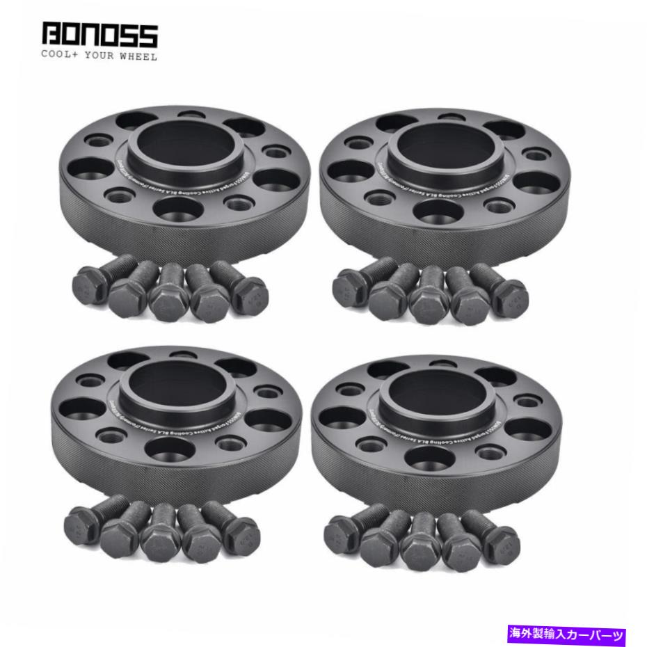 スペーサー Bonoss 4PC 30mm鍛造ホイールスペーサーVW Touareg 7L Transporter 5x120 CB 65.1 BONOSS 4Pc 30mm Forged Wheel Spacers for VW Touareg 7L Transporter 5x120 CB 65.1【並行輸入品】