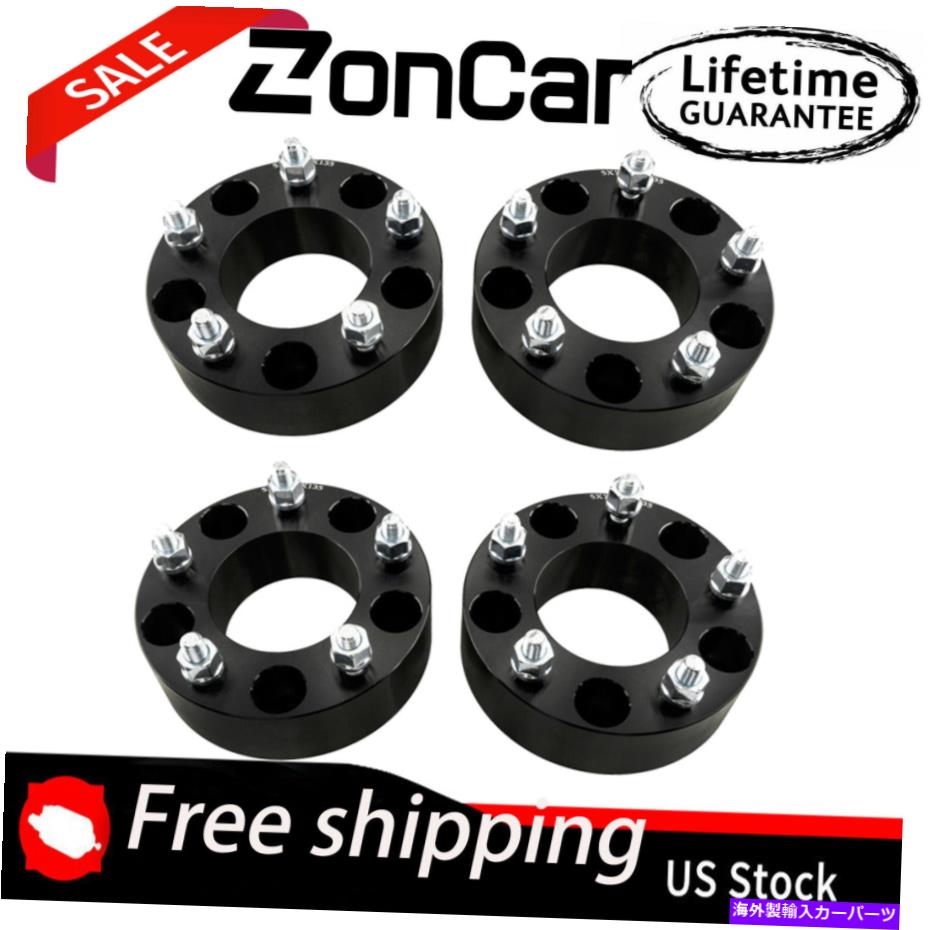 スペーサー 4PC 5x135ホイールスペーサー2インチ厚のアダプター87.1mmフォード遠征リンカーン用リンカーン 4pc 5x135 Wheel Spacers 2inchThick Adapters 87.1mm for Ford Expedition Lincoln【並行輸入品】