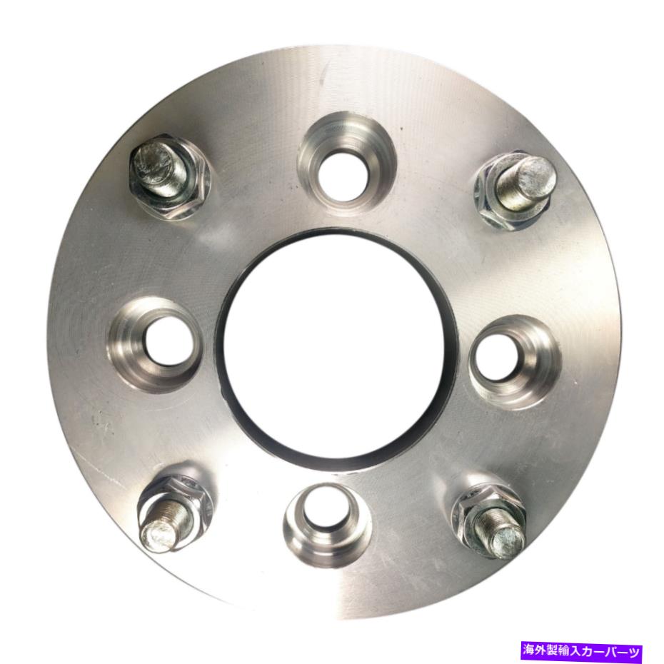スペーサー 4x100?4x115 USホイールアダプター19mm厚12x1.5ラグスタッドビレットスペーサーx 4 4x100 to 4x115 US Wheel Adapters 19mm Thick 12x1.5 Lug Studs Billet Spacers x 4【並行輸入品】