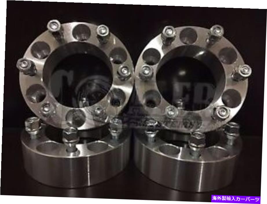 スペーサー 4PCホイールスペーサー6x135/6x5.3 87.1mmハブ14x2.0スタッドフォードラプターピックアップトラック 4pc Wheel Spacers 6X135/6x5.3 87.1MM Hub 14x2.0 Stud Ford Raptor Pickup Truck【並行輸入品】