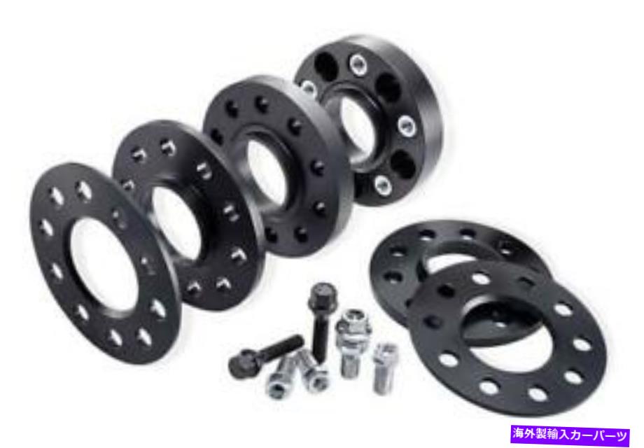 スペーサー Eibach Springs S90-4-15-005-Bプロスペースキット（15mmペア）（黒） Eibach Springs S90-4-15-005-B PRO-SPACER Kit (15mm Pair) (Black)【並行輸入品】