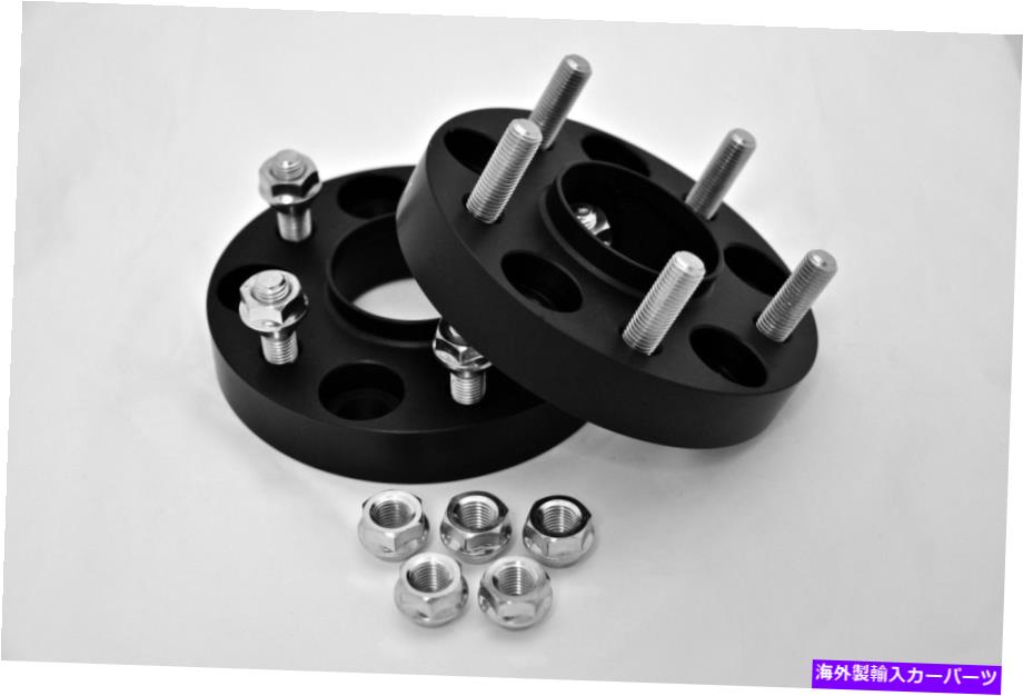スペーサー 30mmハブ中心スペーサー5x114.3 CB 66.1日産ブラック陽極酸化スタッドATTA。 30MM HUB CENTRIC SPACERS 5X114.3 CB 66.1 FOR NISSAN BLACK ANODIZED STUDS ATTA.【並行輸入品】