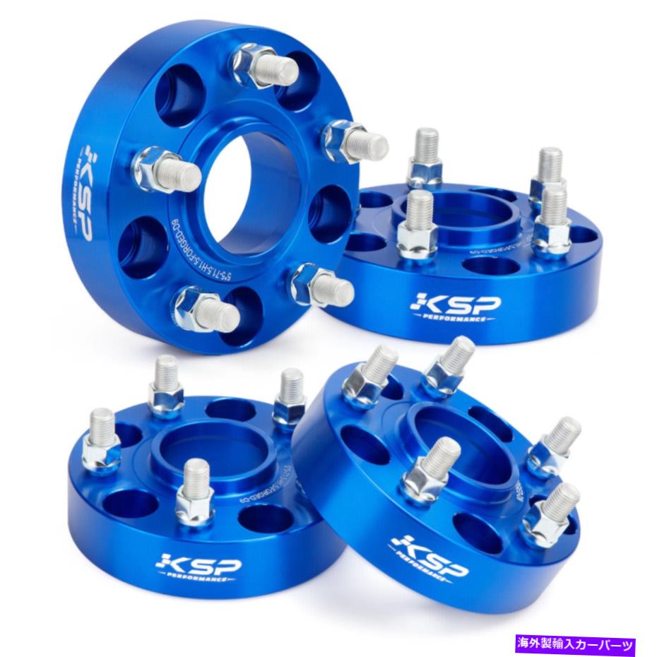 スペーサー KSP 4PCラングラーホイールスペーサー5x5 for 2007- 2019 2020 2022ジープラングラーJK JL KSP 4pc Wrangler Wheel Spacers 5x5 For 2007- 2019 2020 2022 JEEP Wrangler JK JL【並行輸入品】