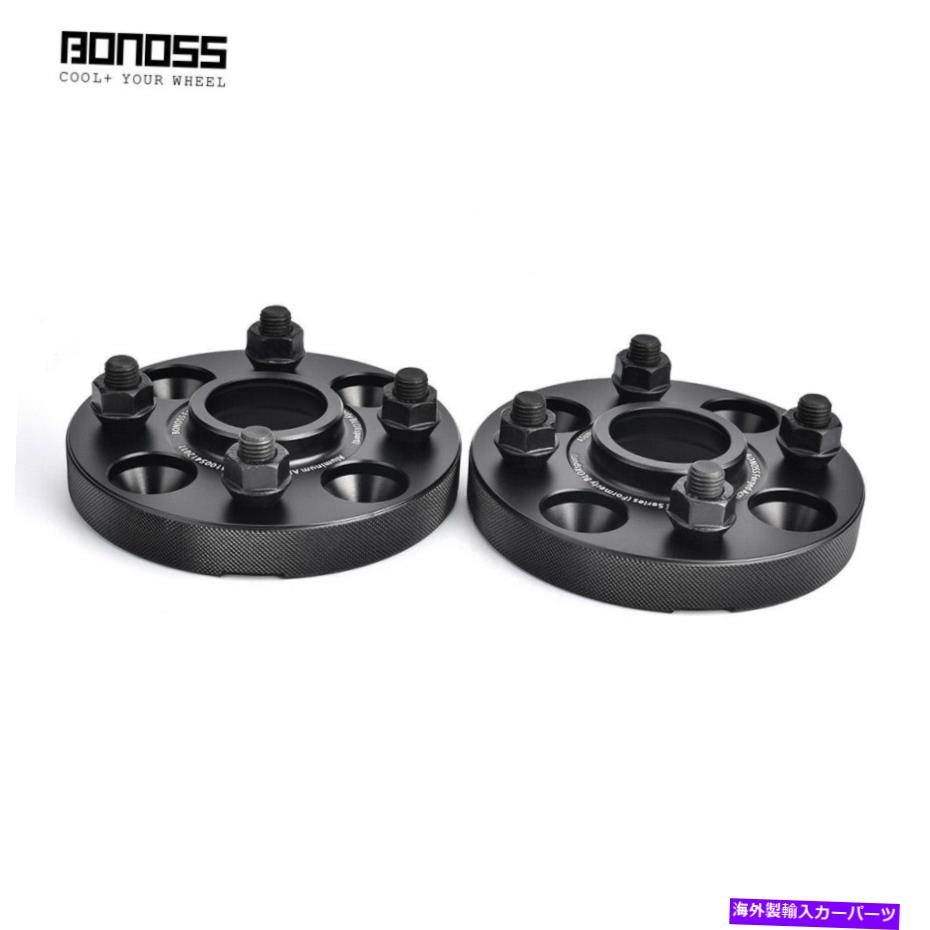 スペーサー 2pc 20mmハブ中心ホイールスペーサー5x120フィットモデルS xアダプター（64.1mm） 2PC 20mm Hub centric Wheel Spacers 5x120 fit Model S X Adapters (64.1mm)【並行輸入品】