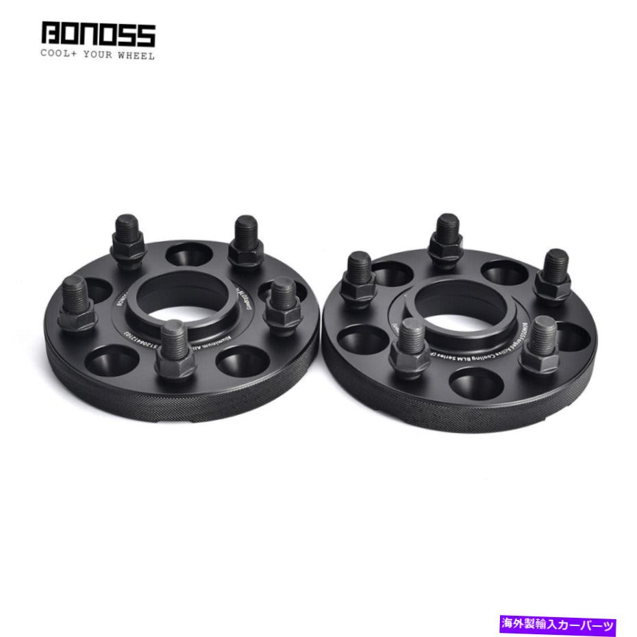 スペーサー 2x20mm Bonoss 5x120ホンダリッジライン/テスラモデルS x/acura tl用ホイールスペーサー 2x20MM BONOSS 5X120 Wheel Spacers for Honda Ridgeline/Tesla Model S X/Acura TL【並行輸入品】