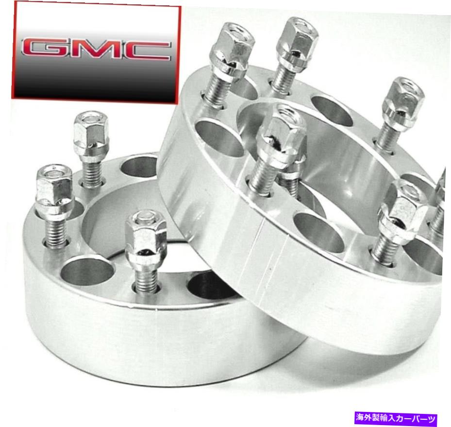 スペーサー 4 PC 2003-2013 GMCキャニオンビレットホイールスペーサーアダプター1.50インチ＃6550C1215 4 Pc 2003-2013 GMC CANYON BILLET WHEEL SPACER ADAPTERS 1.50 Inch # 6550C1215【並行輸入品】