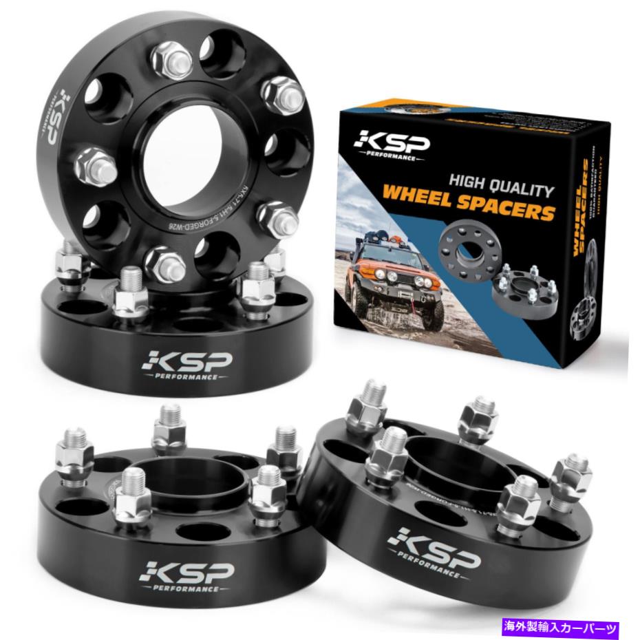 スペーサー ksp 4pc 5x5ホイールスペーサーとハブセントリックフィットジープラングラーjkグランドチェロキー KSP 4pc 5x5 wheel spacer with Hubcentric Fits Jeep Wrangler JK Grand Cherokee【並行輸入品】
