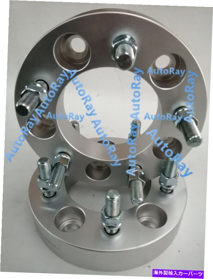 スペーサー 2PCS鍛造38mmホイールスペーサー110mm用トヨタランドクルーザー100 200 5x150 14x1.5 2Pcs Forged 38mm Wheel Spacers 110mm For Toyota Landcruiser 100 200 5x150 14x1.5【並行輸入品】