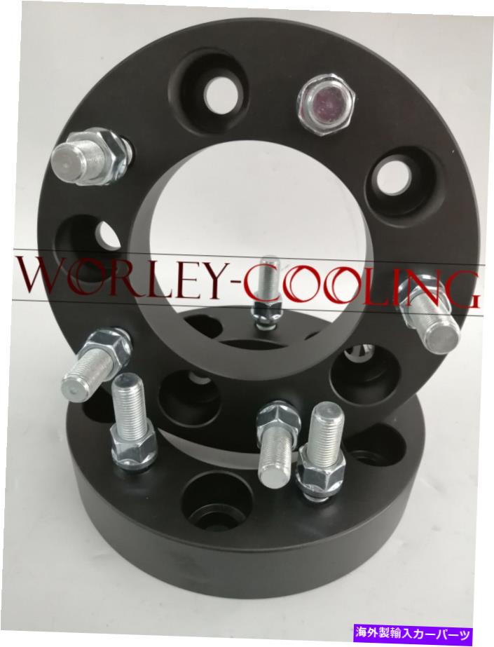 スペーサー 2個の鍛造スペーサー5x150-5x150 110cb 14x1.5 38mmブランドnew 2 pieces FORGED SPACER 5x150-5x150 110CB 14x1.5 38MM BLACK brand new【並行輸入品】