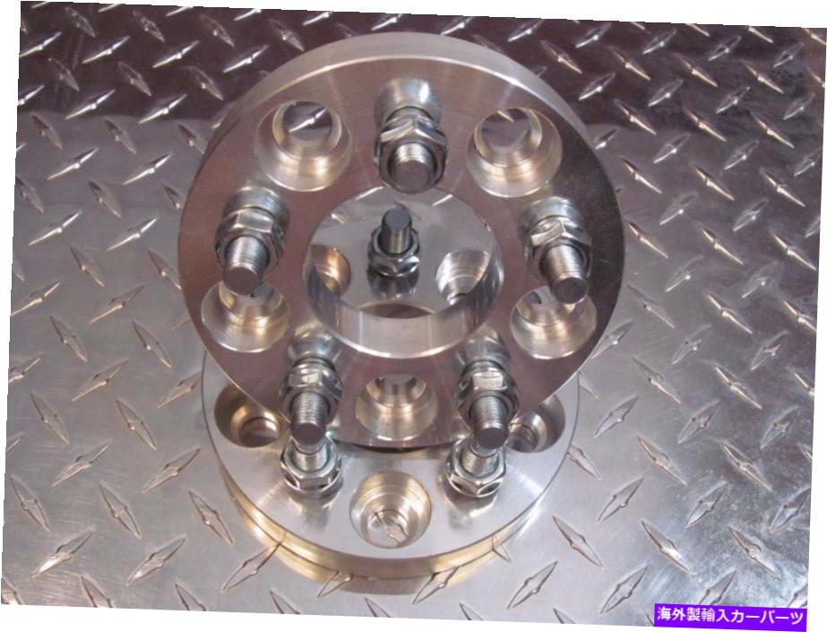 スペーサー 5x110?5x112 USホイールアダプター19mm厚12x1.5スタッドスペーサー65.1ボアx2 5x110 to 5x112 US Wheel Adapters 19mm Thick 12x1.5 Studs Spacer 65.1 bore x2【並行輸入品】
