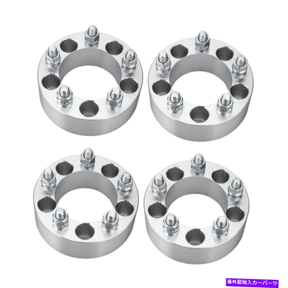 スペーサー 4PCS 2 '' 5x4.5ホイールスペーサーアダプター1/2x20 88.5mm for 83-11フォードレンジャートーラス 4pcs 2'' 5x4.5 Wheel Spacer Adapters 1/2x20 88.5mm for 83-11 Ford Ranger Taurus【並行輸入品】