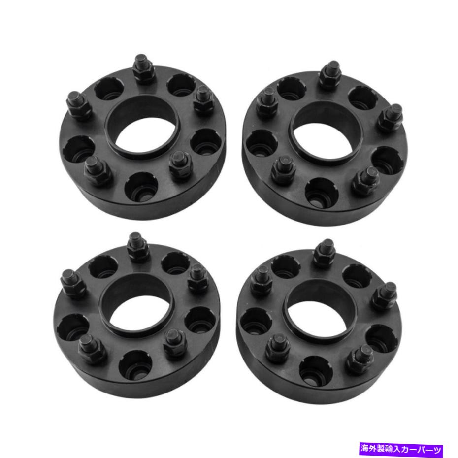 スペーサー ジープラングラー用の4PCSホイールアダプター07-15/コマンダー06-10/グランドチェロキー99-10 4pcs Wheel Adapters for Jeep Wrangler 07-15/Commander 06-10/Grand Cherokee 99-10【並行輸入品】