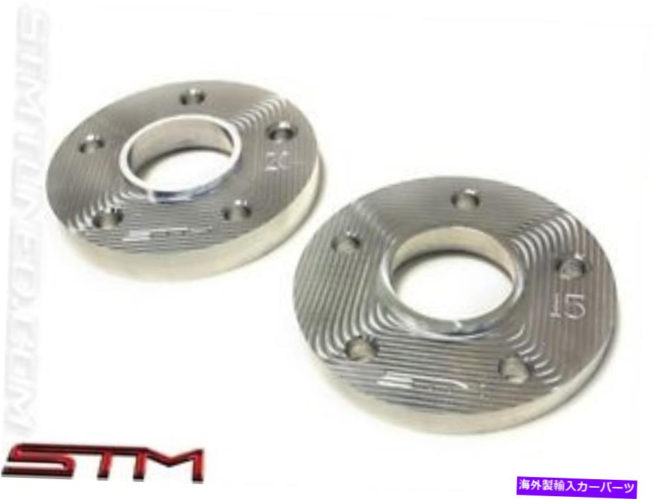 スペーサー STMアルミホイールスペーサーEVO 8/9 90-99 DSM 15mm送料無料 STM ALUMINUM WHEEL SPACERS EVO 8/9 90-99 DSM 15MM FREE SHIPPING【並行輸入品】