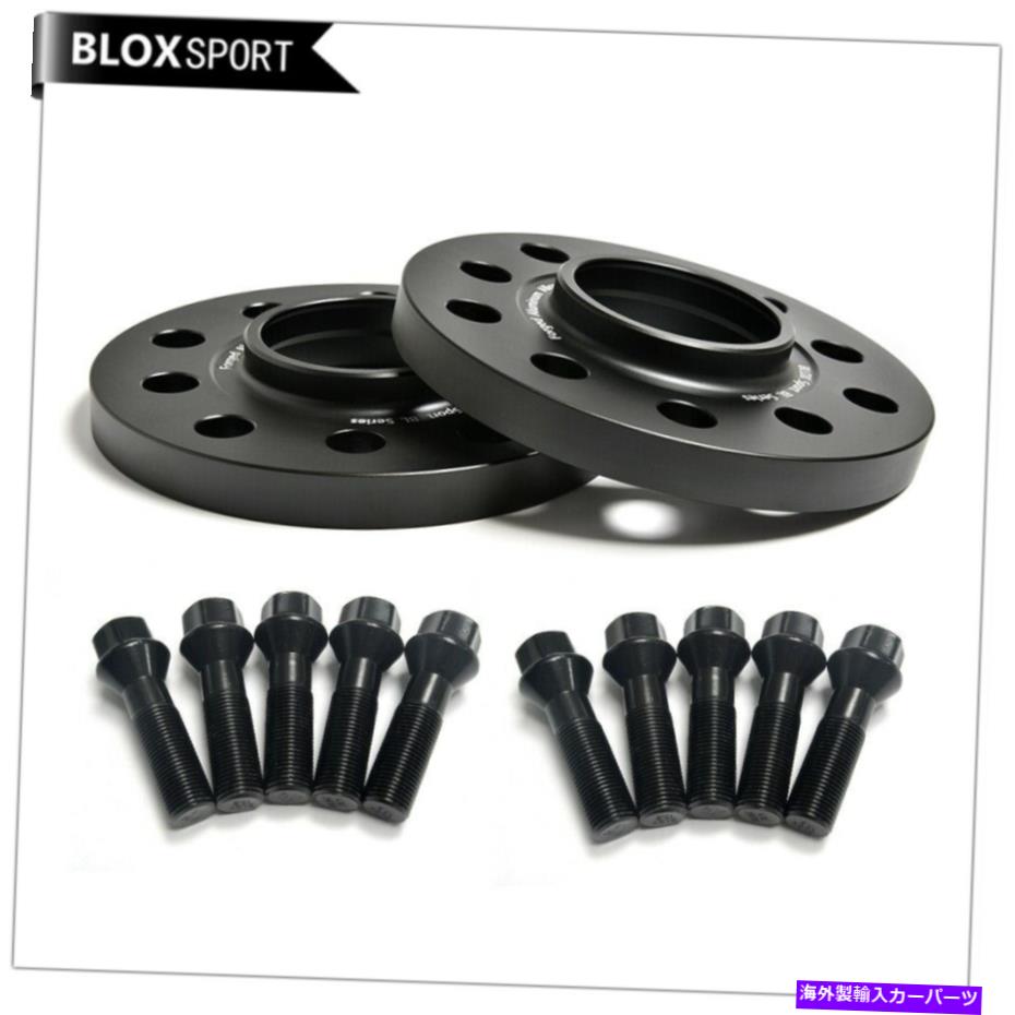 スペーサー ペア20mmブラックホイールスペーサー5x108ボルボXC60 XC90 V60 V70 V90 S90 S80 +ボルト Pair 20mm Black Wheel Spacer 5x108 for Volvo XC60 XC90 V60 V70 V90 S90 S80 +bolt【並行輸入品】