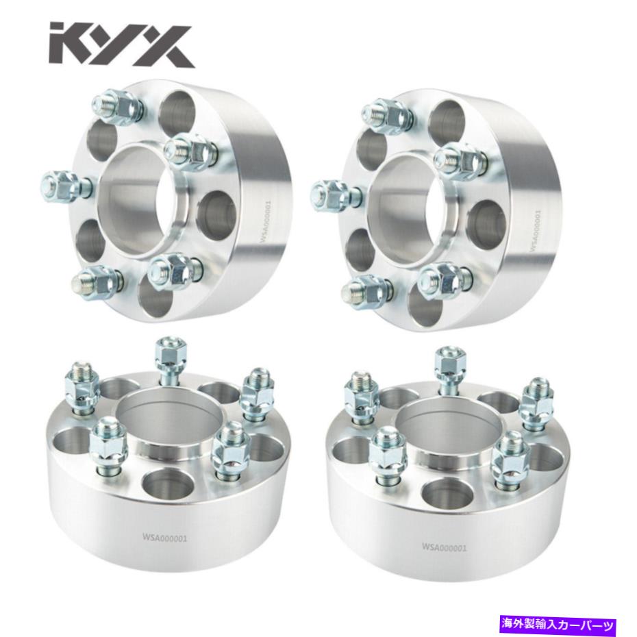 スペーサー 4PCS 2 '' 5x4.5 / 5x114.3mm-71.5フォードレンジャーエクスプローラー用ホイールスペーサーアダプター 4Pcs 2'' 5x4.5 / 5x114.3mm-71.5 Wheel Spacers Adapters for Ford Ranger Explorer【並行輸入品】 44,616円