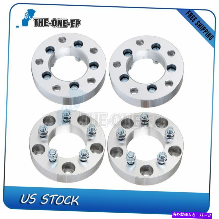 スペーサー 4xホイールスペーサーアダプター5x135?5x114.3 1.5インチフィットフォードF-150遠征 4X Wheel Spacers Adapters 5x135 to 5x114.3 1.5 inch Fits Ford F-150 Expedition【並行輸入品】