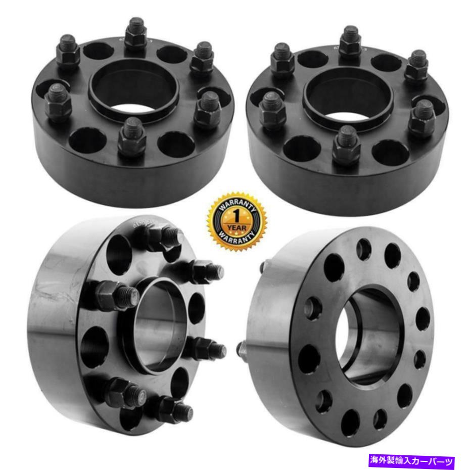 スペーサー 4PC 2インチ6x5.5ハブセントリック14x1.5シボレーGMCシエラ1500用ホイールスペーサー 4pc 2 inch 6x5.5 Hub Centric 14x1.5 Wheel Spacer For Chevrolet GMC Sierra 1500【並行輸入品】