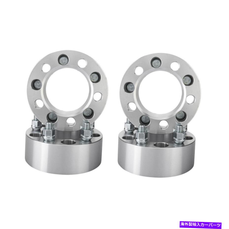 スペーサー 2 '' 5x4.5ジープ用ホイールスペーサーアダプター84-01チェロキー06-12リバティラングラー 2'' 5x4.5 Wheel Spacer Adapters for Jeep 84-01 Cherokee 06-12 Liberty Wrangler【並行輸入品】
