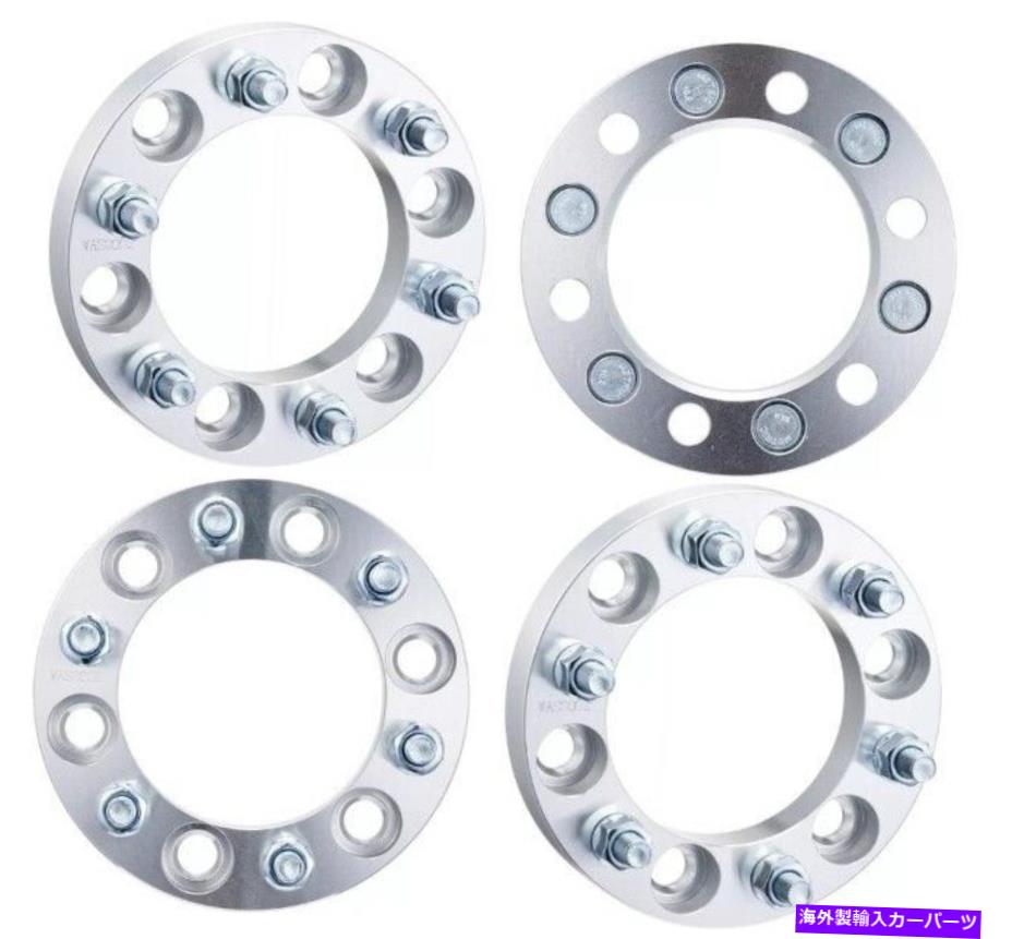 スペーサー 4 PCSカスタムホイールスペーサーキット6H-5.5-108-12X1.5-200 4 Pcs Custom Wheel Spacer Kit 6H-5.5-108-12x1.5-200【並行輸入品】