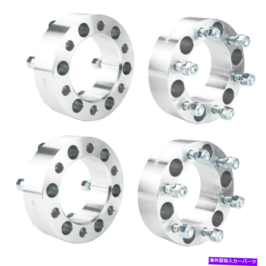 スペーサー 4x 2 ''ホイールスペーサーアダプター6x5.5-108日産ピックアップ95-97 ARMADA 05-14 4x 2'' Wheel Spacers Adapters 6x5.5-108 For Nissan Pickup 95-97 Armada 05-14【並行輸入品】