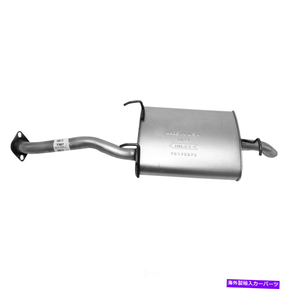 マフラー 排気マフラーアセンブリ-DOHCAPエキゾースト7387フィット2003ヒュンダイアクセント Exhaust Muffler Assembly-DOHC AP Exhaust 7387 fits 2003 Hyundai Accent【並行輸入品】