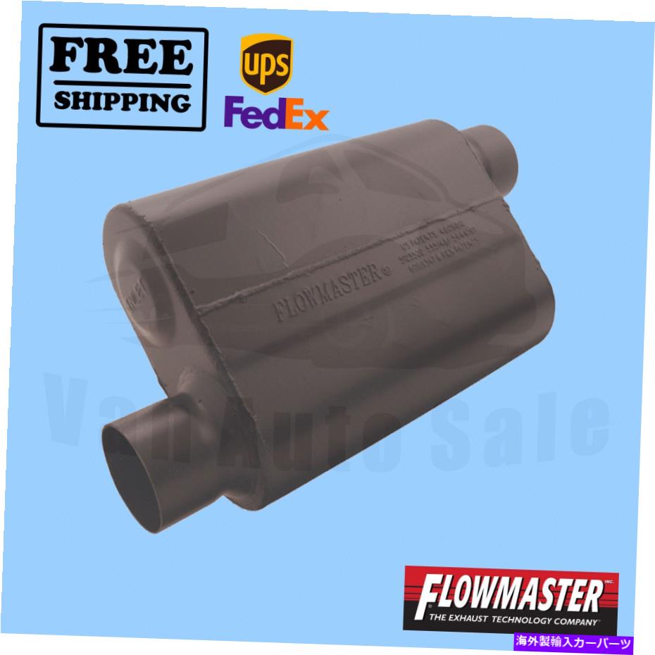 マフラー 排気マフラーフローマスターFL943048 Exhaust Muffler FlowMaster FLO943048【並行輸入品】