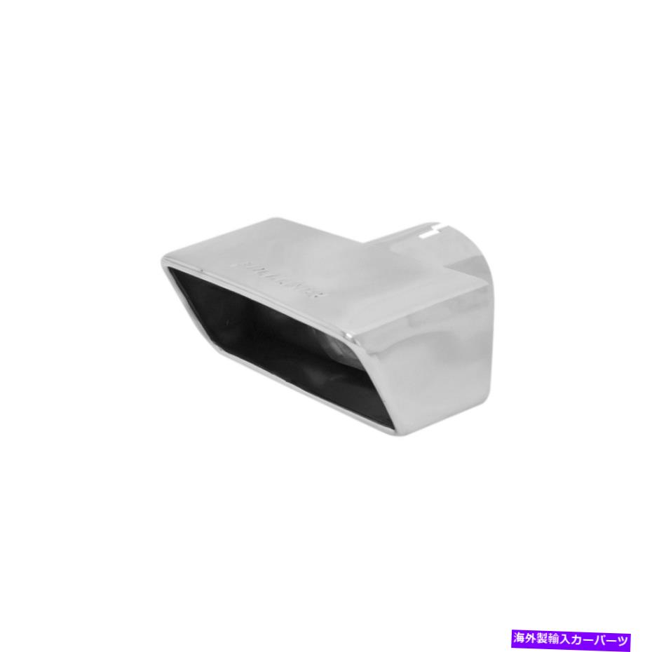 マフラー フローマスター15394排気チップ3インチx 7インチ。 Flowmaster 15394 Exhaust Tip- 3 in. x 7 in. Rectangle Polished SS- Universal【並行輸入品】