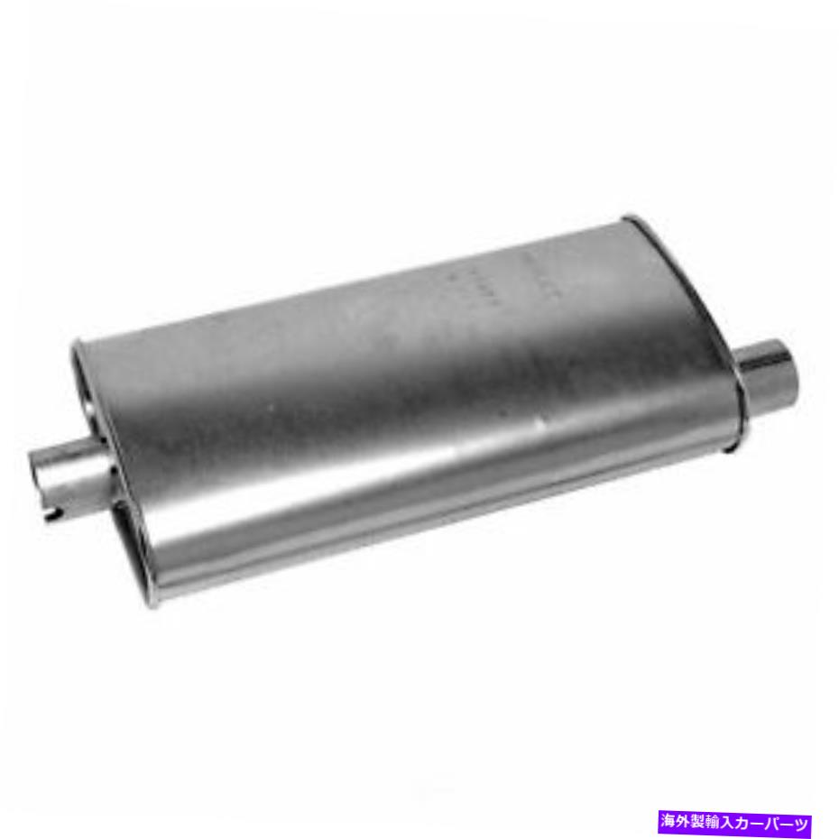 マフラー エキゾーストマフラー - キーエットフローSSウォーカー21357は96-00ジープチェロキーに適合します Exhaust Muffler-Quiet-Flow SS Walker 21357 fits 96-00 Jeep Cherokee【並行輸入品】