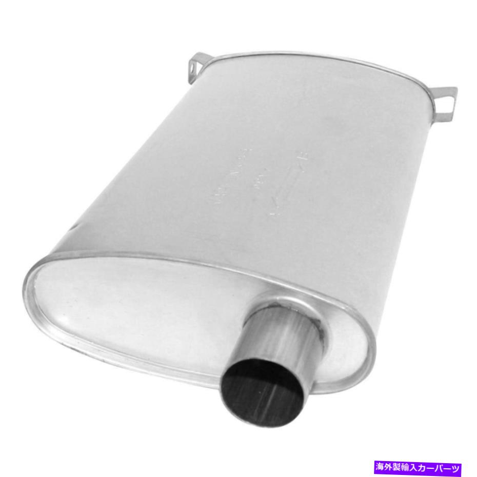 マフラー シボレーエクスプレス2500 00-02エキゾーストマフラーAPエキゾーストチャレンジシリーズ用 For Chevy Express 2500 00-02 Exhaust Muffler AP Exhaust Challenge Series【並行輸入品】