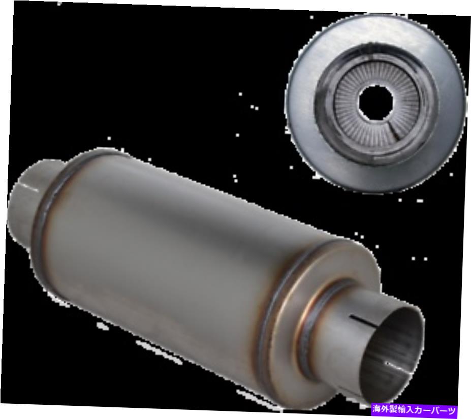 マフラー ダイヤモンドアイパフォーマンスエキゾーストマフラー - ステンレスファーマレーションマフラー560020 Diamond Eye PERFORMANCE EXHAUST MUFFLERS - STAINLESS PERFERATED MUFFLER 560020【並行輸入品】