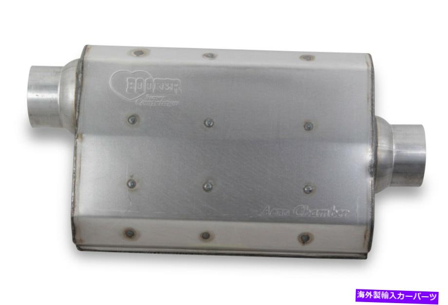 マフラー フッカーヘッダー21505HKRエアロチャンバーマフラー Hooker Headers 21505HKR Aero Chamber Muffler【並行輸入品】