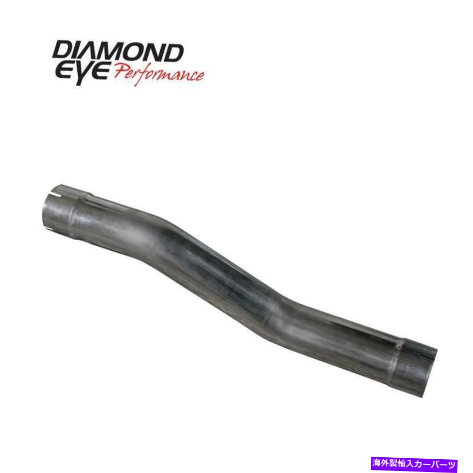 マフラー Dodge RAM 3500 TRX4 2007のダイヤモンドアイエキゾーストマフラー Diamond Eye Exhaust Muffler for Dodge Ram 3500 TRX4 2007【並行輸入品】