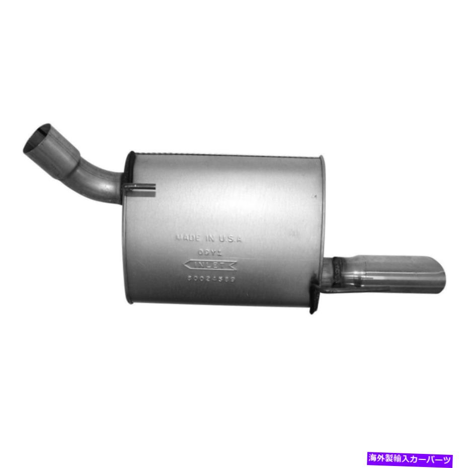 マフラー 2458-AHエキゾーストマフラーは2009 Ford Mustang GT 4.6L V8ガスSOHCに適合します 2458-AH Exhaust Muffler Fits 2009 Ford Mustang GT 4.6L V8 GAS SOHC【並行輸入品】