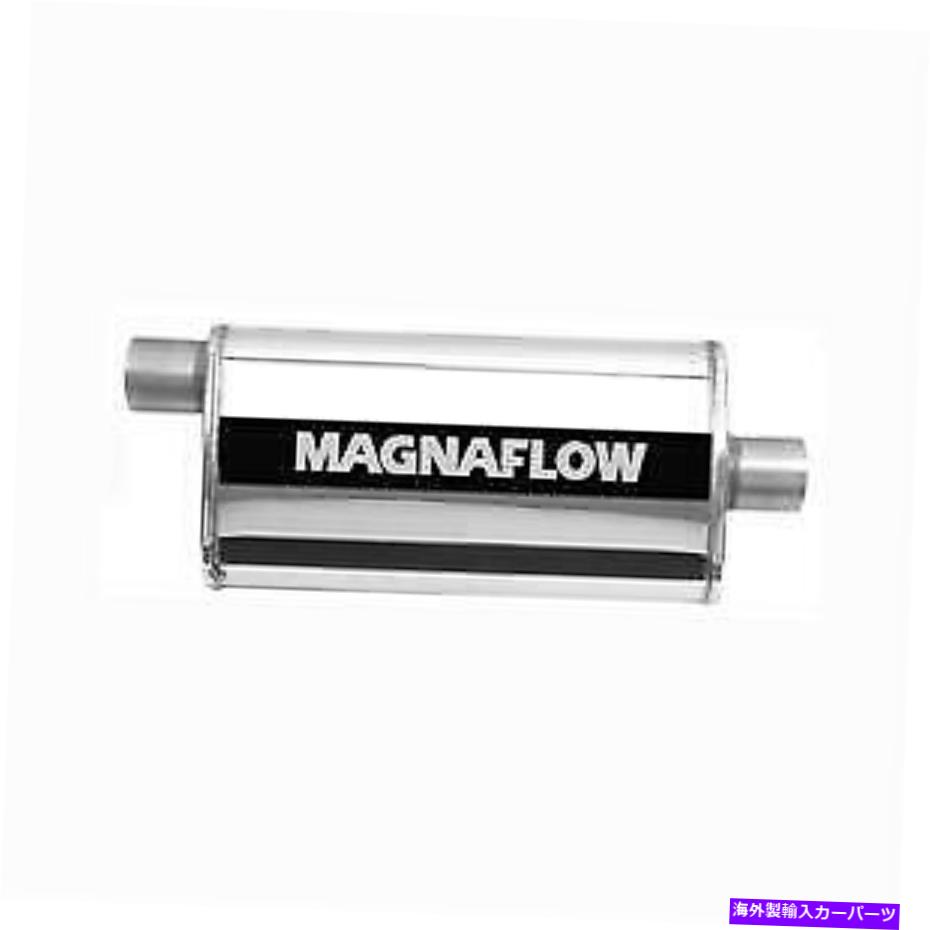 マフラー Magnaflowユニバーサルパフォーマンスエキゾーストマフラー14355ストレート4x9楕円形 Magnaflow Universal Performance Exhaust Muffler 14355 Straight Through 4x9 Oval【並行輸入品】