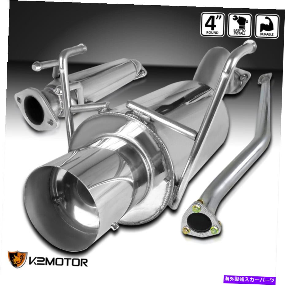 マフラー 2002-2005ホンダシビック3DR SI EP3キャットバックエキゾーストマフラーシステム02-05 Fits 2002-2005 Honda Civic 3dr SI EP3 Catback Exhaust Muffler System 02-05【並行輸入品】
