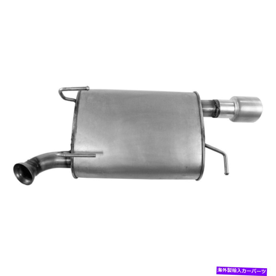マフラー フォードマスタング向け11-14静かなフロー乗客サイドスチール楕円形の排気マフラー For Ford Mustang 11-14 Quiet-Flow Passenger Side Steel Oval Exhaust Muffler【並行輸入品】