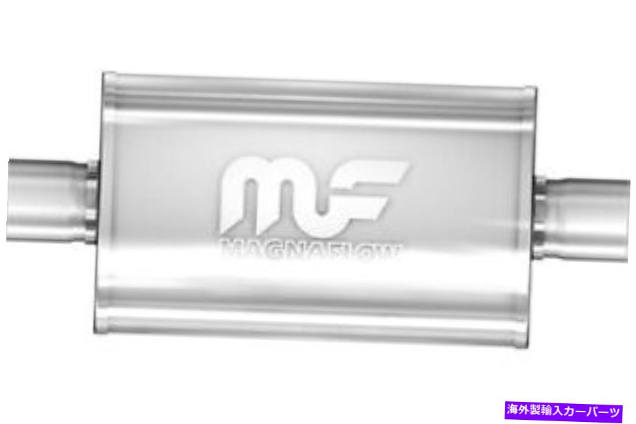 マフラー マグナフローマフラーステンレス鋼18x5x8 3x3センター/センター MagnaFlow Muffler Stainless Steel 18X5X8 3X3 Center/Center【並行輸入品】
