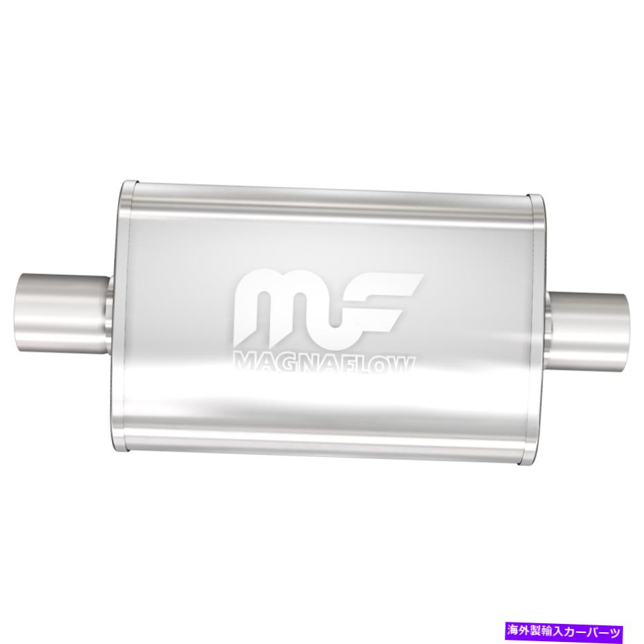 マフラー Magnaflowユニバーサルパフォーマンスマフラー-2/2-11214 MAGNAFLOW Universal Performance Muffler - 2/2 - 11214【並行輸入品】