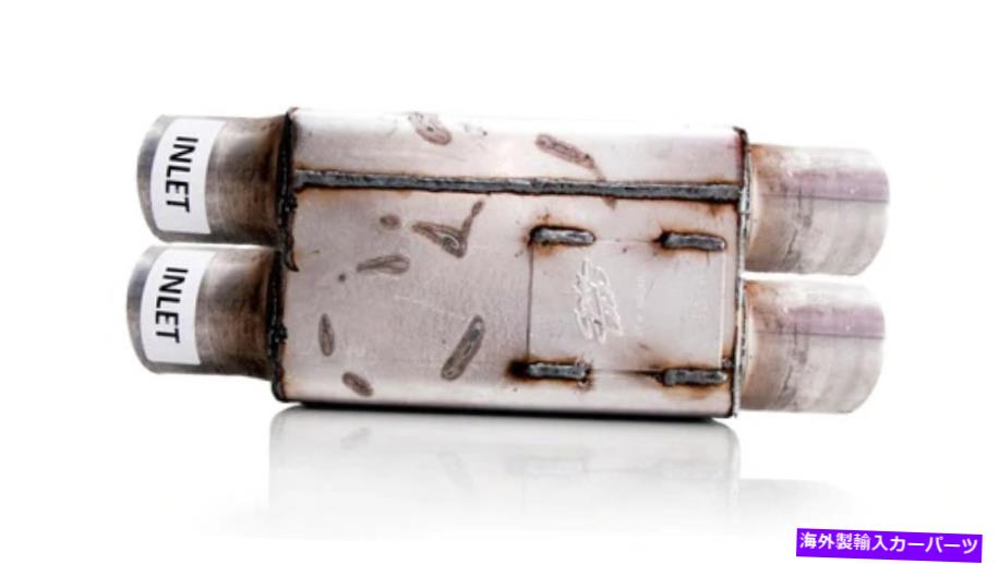 マフラー Spintech Performance Muffler Dual In / dual Out Super Proシリーズ＃94410 SPINTECH Performance Muffler Dual In / Dual Out Super Pro Series #94410【並行輸入品】