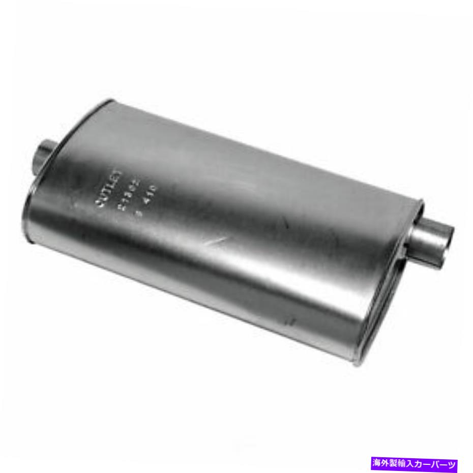マフラー エキゾーストマフラー - キエットフローSSウォーカー21302 Exhaust Muffler-Quiet-Flow SS Walker 21302【並行輸入品】