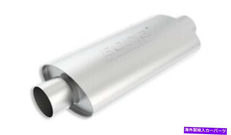 マフラー ユニバーサルSタイプ2.5インチ/アウトレットマフラー用のボルラ40842S Borla 40842S for Universal S-type 2.5in Inlet/Outlet Muffler【並行輸入品】