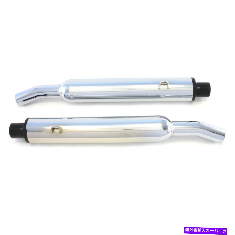 マフラー パトリオット排気H3832マフラーxke共振器クロム Patriot Exhaust H3832 Muffler XKE Resonator Chrome【並行輸入品】