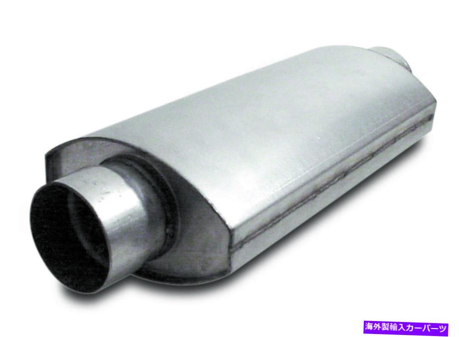 マフラー Dynatech 3センターインレット/アウトレットスプリットフローマフラーP/N 776-14302 Dynatech 3 In Center Inlet/Outlet Split Flow Muffler P/N 776-14302【並行輸入品】